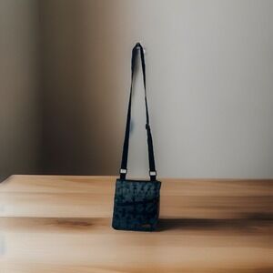 Eddie Bauer Connect Tech Crossbody Bag Blue Travel Purse Unisex Camp‎ College